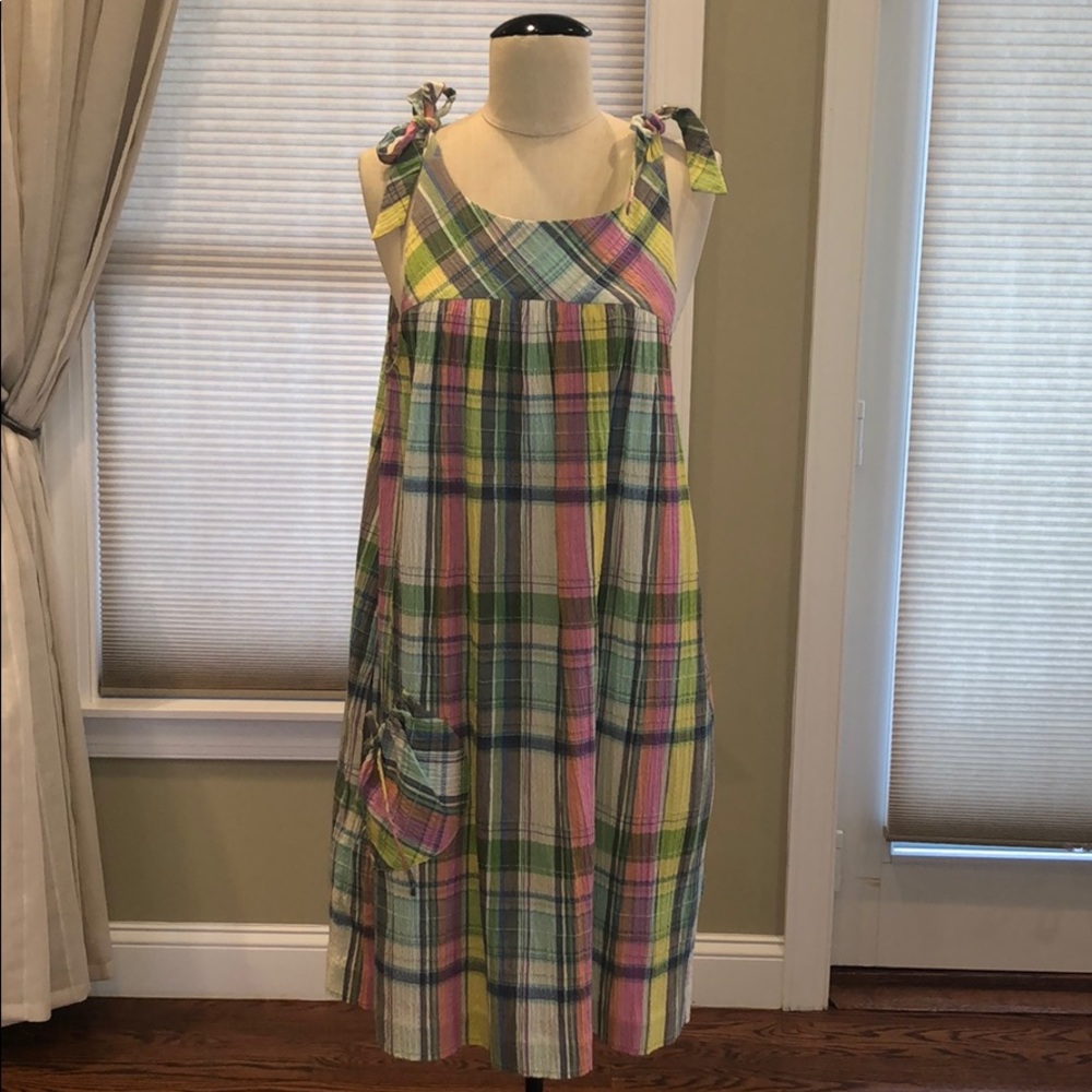 Nwt Tibi New York plaid Sundress